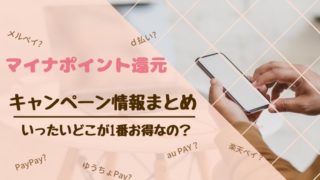 マイナポイントキャンペーンのまとめ